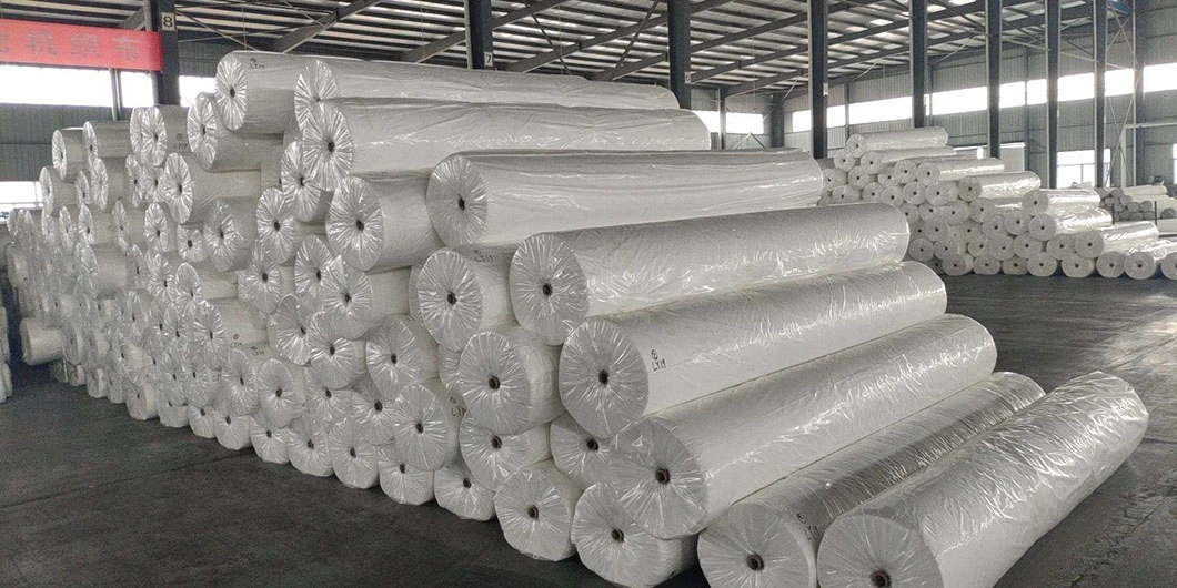 Free Sample 400GSM 450GSM Waterproof Material Polyester PP Staple Fiber Needle Punched Non Woven Geotextile Fabric for Agriculture Low Price